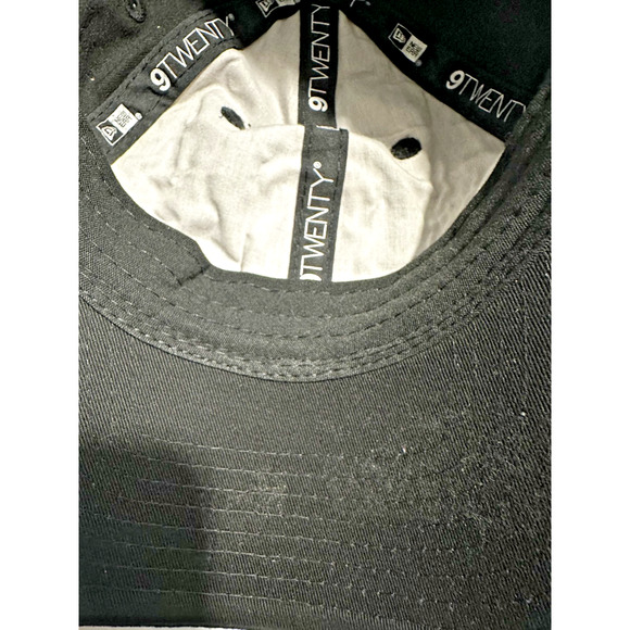 New Era 9TWENTY New York Mets Hat Black Adjustable Strapback Genuine Merchandise - Picture 7 of 8